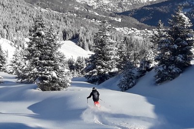 The most beautiful powder skiing routes in the 3 valleys